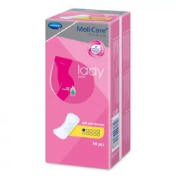 MoliCare Premium lady pad 1 kvapka inkontinenčné vložky 14 ks