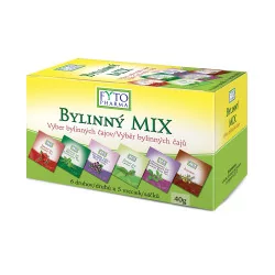 FYTO Bylinný mix 6 druhov čajov po 5 vrecúšok 30 ks 