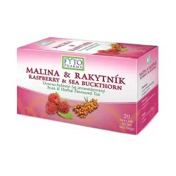 FYTO Malina & Rakytník ovocno-bylinný čaj 20 x 2 g 