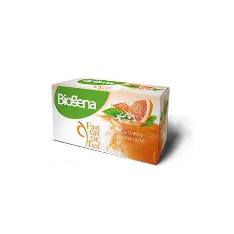 Biogena Fantastic Tea Červený pomaranč ovocný čaj 20 x 2,2 g