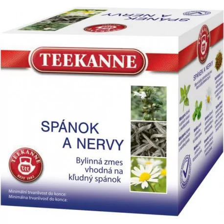 TEEKANNE SPÁNOK A NERVY - Dr.Max bylinný čaj 10 x 2 g