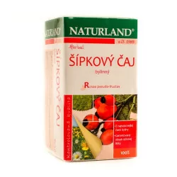 NATURLAND ŠÍPKOVÝ ČAJ ovocný čaj vrecúška 20 x 2,5 g 