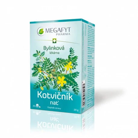 MEGAFYT Bylinková lekáreň KOTVIČNÍK vňať bylinný čaj 20 g