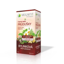 MEGAFYT Bylinková lekáreň Čajová zmes PRIEDUŠKY bylinný čaj s lipou 20 x 1,5 g 