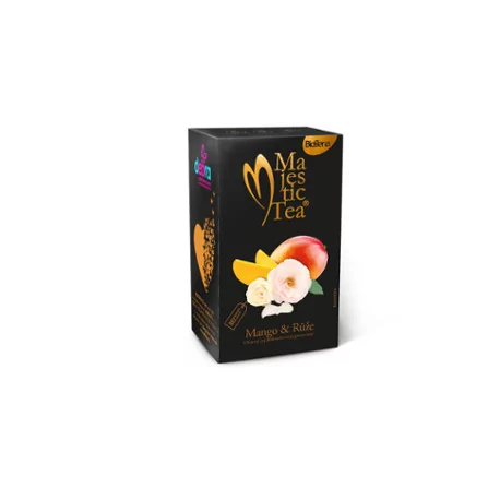 Biogena Majestic Tea Mango & Ruža ovocný čaj 20 x 2,5 g 