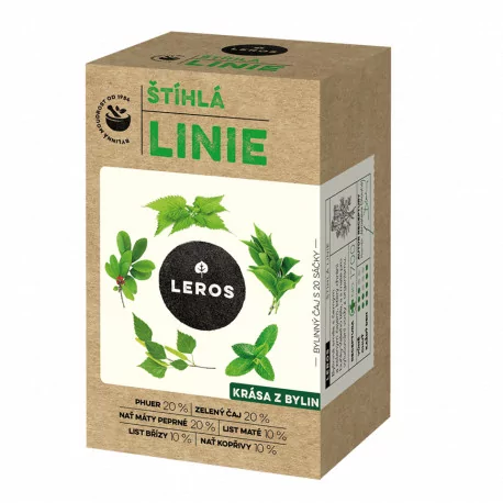 LEROS NATUR ŠTÍHLA LÍNIA vrecúška 20 x 1,5 g 