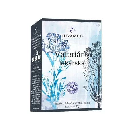 JUVAMED BYLINNÝ ČAJ VALERIÁNA LEKÁRSKA - KOREŇ sypaný 30 g
