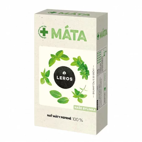 LEROS MÄTA bylinný čaj vrecúška 20 x 1,5 g