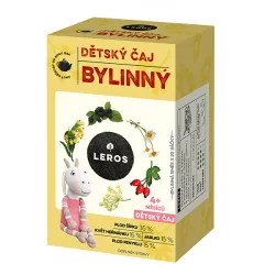 LEROS DETSKÝ ČAJ BYLINNÝ vrecúška 20 x 1,8 g 