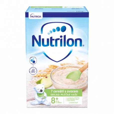 Nutrilon obilno-mliečna kaša 7 cereálií s ovocím 225 g