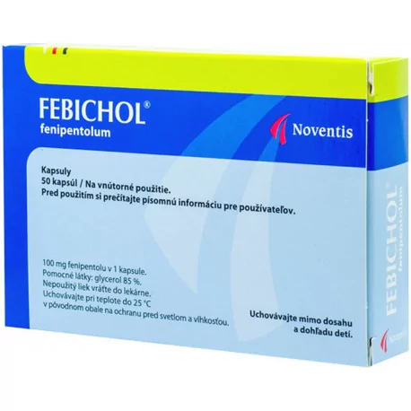 FEBICHOL 100 mg kapsuly 50 ks