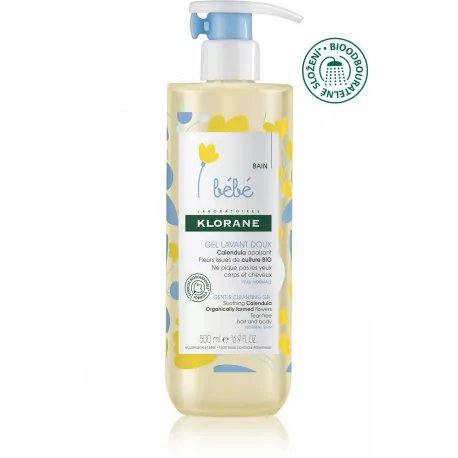 KLORANE BEBE jemný umývací gél 500 ml