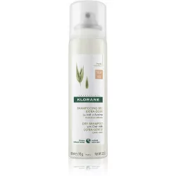 KLORANE suchý šampón s ovseným mliekom pre tmavé vlasy 150 ml
