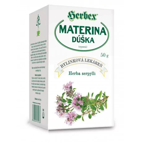 HERBEX Materina dúška sypaný čaj 50 g