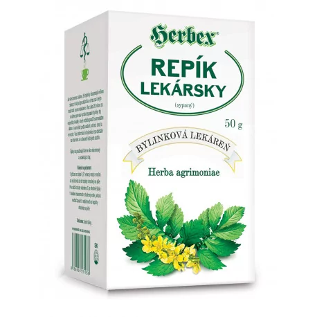 HERBEX Repík lekársky sypaný čaj 50 g