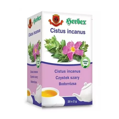 HERBEX Cistus incanus bylinný čaj 20 x 2 g