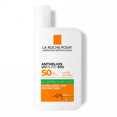 LA ROCHE-POSAY ANTHELIOS UVMUNE 400 SPF 50+ fluid citlivá pleť 50 ml