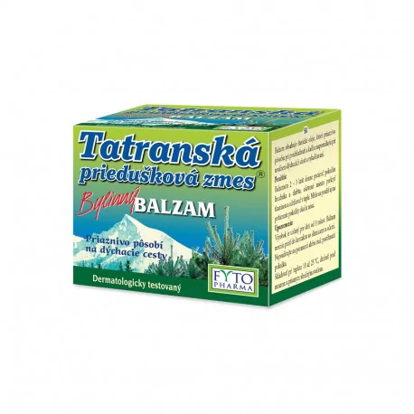 FYTO Tatranská priedušková zmes bylinný balzam 40 g