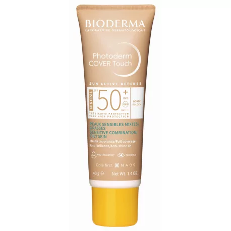 BIODERMA Photoderm COVER Touch SPF 50+ minerálny make-up tmavý 40 g