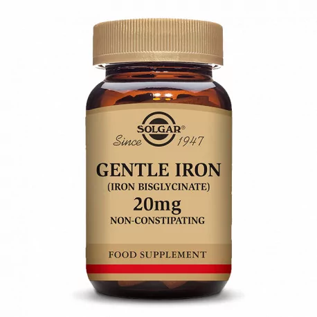 Solgar Železo (bisglycinát železnatý) 20 mg kapsuly 90 ks