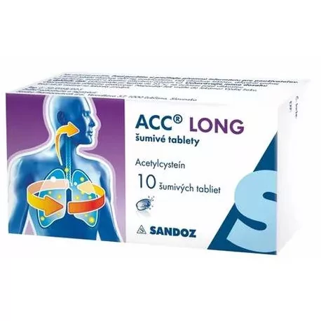 ACC LONG 600 mg šumivé tablety 10 ks