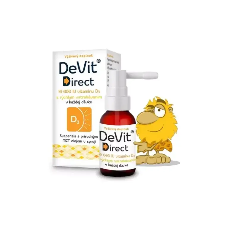 DeVit Direct 10 000 IU sprej 6 ml - MEDIKAMENT.sk