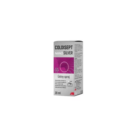 COLDISEPT nanoSILVER ústny sprej 20 ml