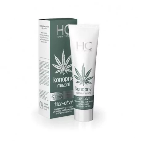 Health culture Konopné mazanie ŽILY-CIEVY gél 75 ml