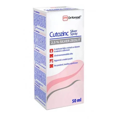 Dr Konrad Cutozinc Silver Spray 50 ml