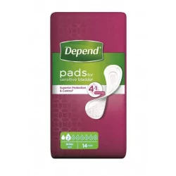 DEPEND MINI inkontinenčné vložky pre ženy 14 ks