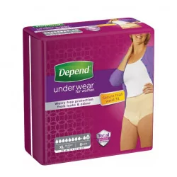 DEPEND MAXIMUM XL pre ženy naťahovacie nohavičky 9 ks
