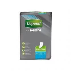 DEPEND FOR MEN inkontinenčné vložky pre mužov 14 ks