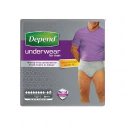 DEPEND SUPER S/M pre mužov naťahovacie nohavičky 10 ks