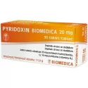 Biomedica PYRIDOXIN 20 mg tablety 30 ks