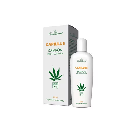 Cannaderm CAPILLUS šampón proti lupinám 150 ml