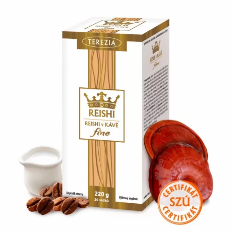 TEREZIA REISHI V KÁVE fine vrecúška 20 x 11 g 