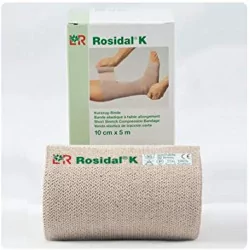 ROSIDAL K 10cmx5m obväz s krátkym ťahom 1x1 ks