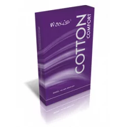 MAXIS COMFORT COTTON STEHENNÉ PANČUCHY veľkosť 6 normálne bez špice s krajkou bronz 1 pár