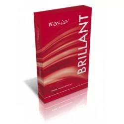MAXIS BRILLANT LÝTKOVÉ PANČUCHY veľkosť 4 normálne bez špice bronz 1 pár