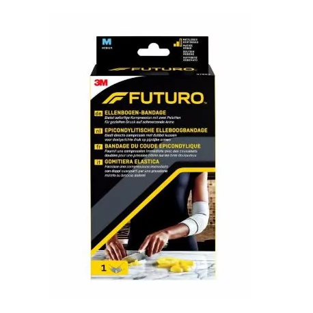 3M FUTURO Bandáž na lakeť veľkosť M s epikondylárnou páskou 1 ks