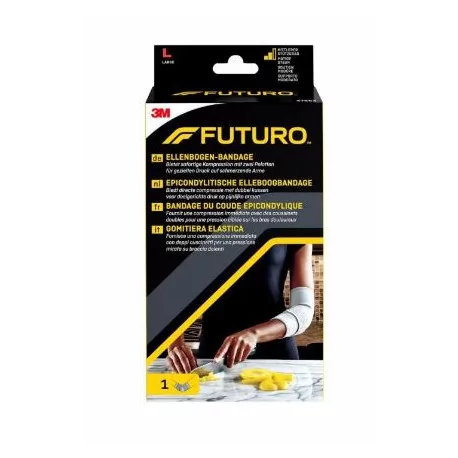 3M FUTURO Bandáž na lakeť veľkosť L s epikondylárnou páskou 1 ks