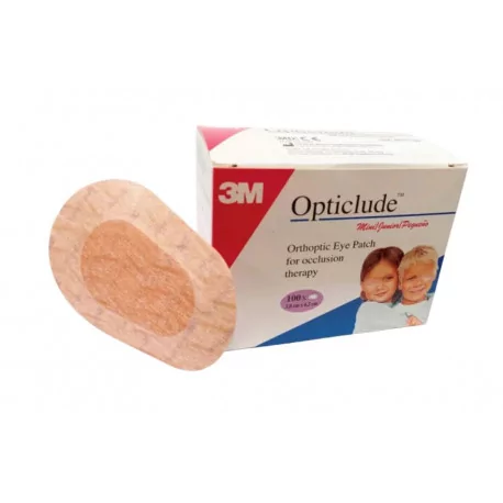 3M Opticlude Mini Očná náplasť 5 x 6,2 cm ortoptická 100 ks