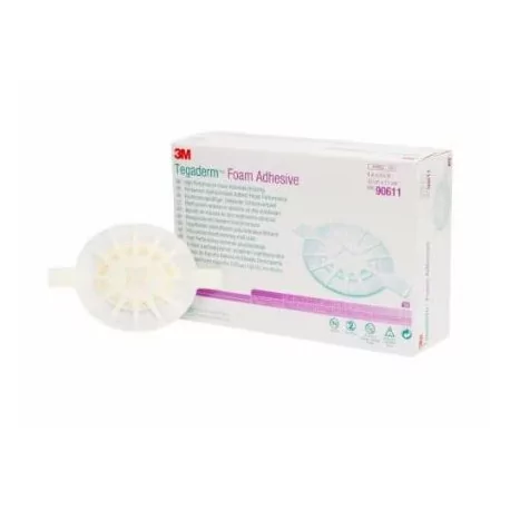 3M TEGADERM Foam Adhesive penové krytie na rany adhezívne ovál 10 x 11 cm 10 ks