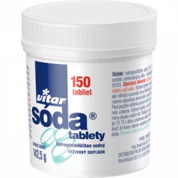 VITAR sóda hydrogénuhličitan sodný tablety 150 ks