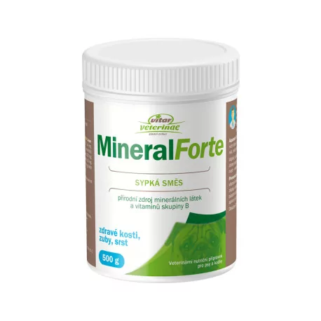 VITAR Veterinae Mineral Forte sypká zmes 500 g