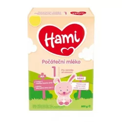 Hami 1 Počiatočné mlieko dojčenská mliečna výživa v prášku (od narod.) 600 g