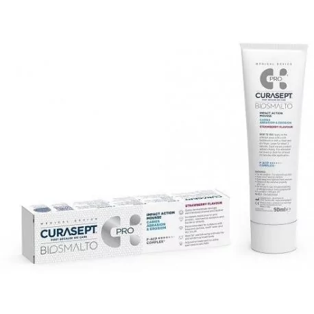 CURASEPT BIOSMALTO C.A.E. dentálna pena príchuť jahoda 50 ml