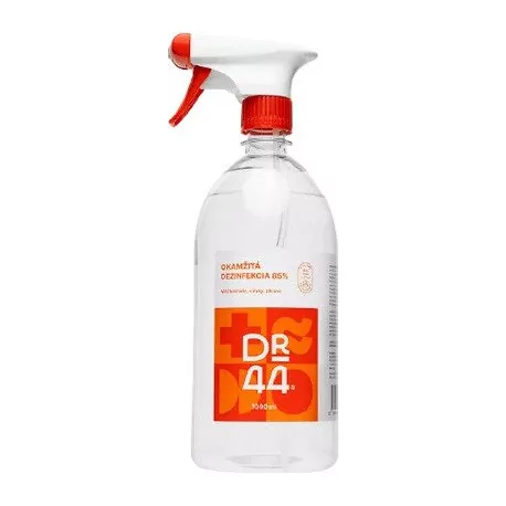 DR.44 OKAMŽITÁ DEZINFEKCIA dezinfekčný roztok (85% etanol) 1000 ml