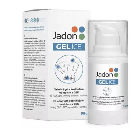 Jadon GEL ICE chladivý gél s kostihojom, mentolom a CBD 50 g