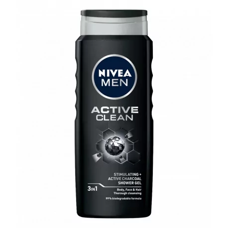 NIVEA MEN Sprchový gél ACTIVE CLEAN 500 ml